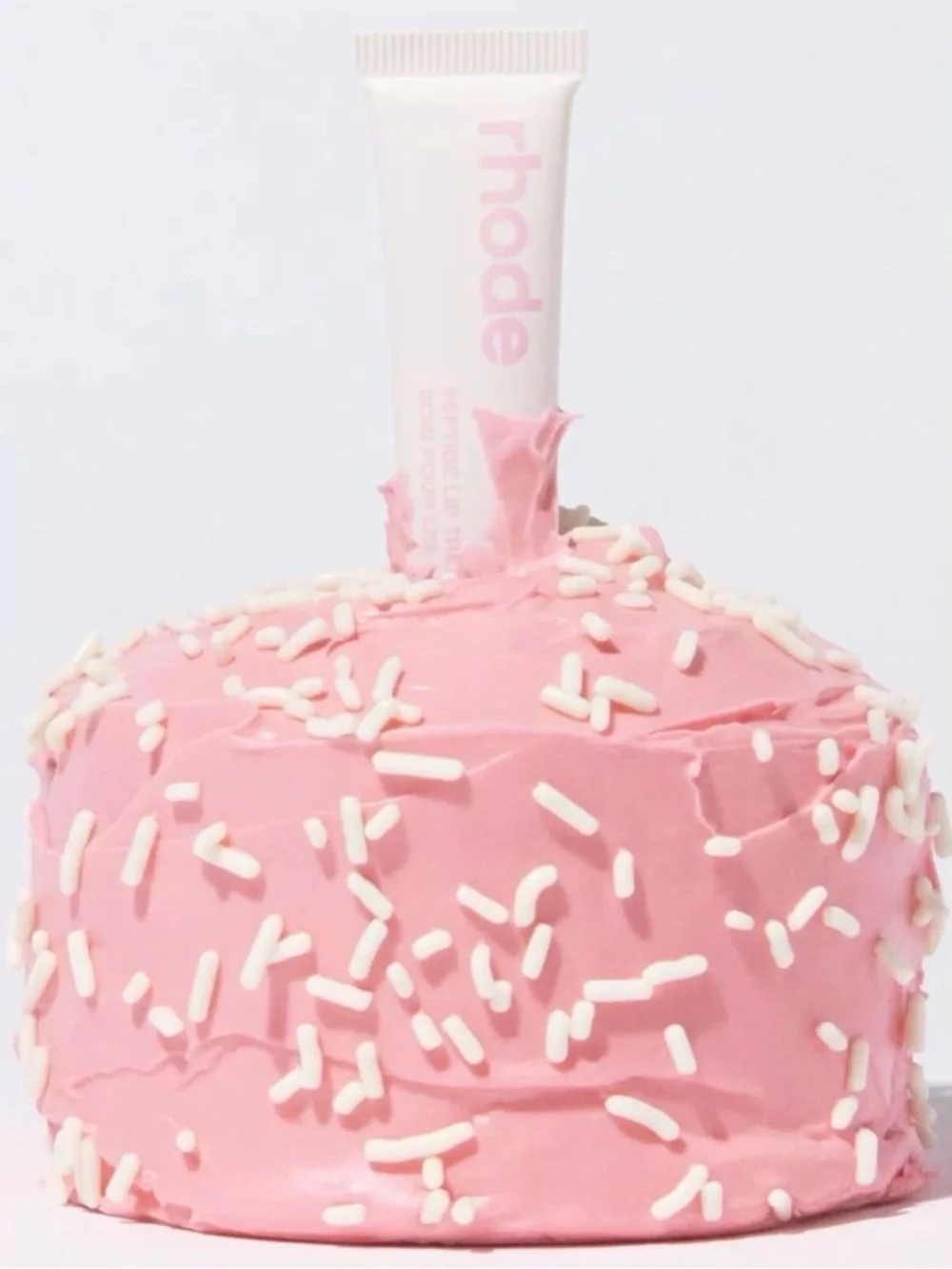 RHODE Limited Edition White/Pink Vanilla Cake
